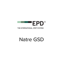 Produktspesifikke EPD-er, Natre GSD